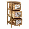 Cajonera Alexandra House Living Marrón Madera Madera de Paulonia 32 x