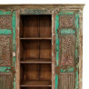 Estantería Alexandra House Living Marrón Verde Madera de mango 38 x