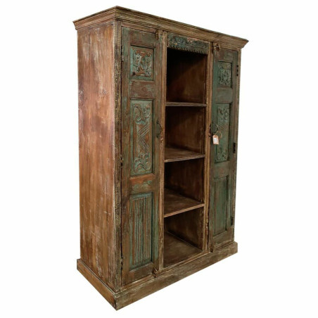 Estantería Alexandra House Living Marrón Madera de mango 38 x 207 x
