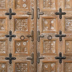 Armario Alexandra House Living Marrón Madera de mango 93 x 192 x 45 c