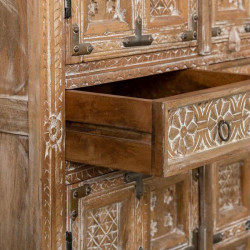 Armario Alexandra House Living Marrón Madera de mango 93 x 192 x 45 c