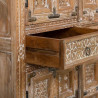 Armario Alexandra House Living Marrón Madera de mango 93 x 192 x 45 c