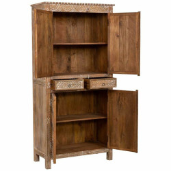 Armario Alexandra House Living Marrón Madera de mango 93 x 192 x 45 c