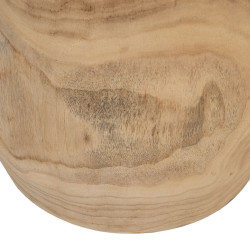 Set de Maceteros Natural Madera de Paulonia 43 x 43 x 44 cm (3 Unidade