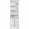 Estantería Alexandra House Living Blanco Marrón Aleación de Zinc Ma