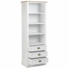 Estantería Alexandra House Living Blanco Marrón Aleación de Zinc Ma