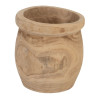 Set de Maceteros Natural Madera de Paulonia 43 x 43 x 44 cm (3 Unidade