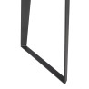 Mesa de Comedor Negro Natural Hierro Madera de mango 170 x 90 x 76 cm