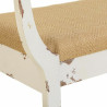 Banqueta Alexandra House Living Blanco Esponja Madera de abeto Madera