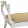 Banqueta Alexandra House Living Blanco Esponja Madera de abeto Madera
