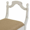 Banqueta Alexandra House Living Blanco Esponja Madera de abeto Madera
