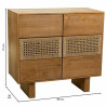 Cómoda Alexandra House Living Marrón Cuerda Madera de abeto Madera d
