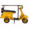 Barra botellero Alexandra House Living Drive Amarillo 66 x 115 x 185 c