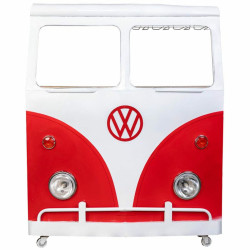 Barra botellero Alexandra House Living Drive Blanco Rojo 40 x 135 x 17