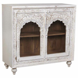 Recibidor con Cajones Alexandra House Living Crema Madera de mango 43