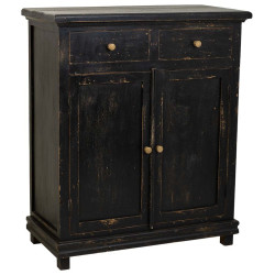 Recibidor con Cajones Alexandra House Living Negro Madera 40 x 100 x 8