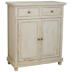 Recibidor con Cajones Alexandra House Living Blanco Madera 40 x 100 x