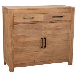 Recibidor con Cajones Alexandra House Living Marrón Madera 40 x 90 x