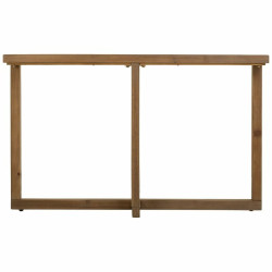Recibidor Alexandra House Living Marrón Hierro Madera de abeto Vidrio