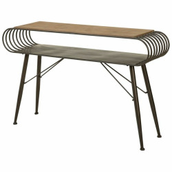 Recibidor Alexandra House Living Marrón Hierro Madera de abeto 33 x 7