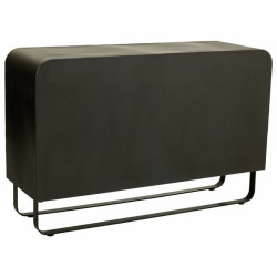Cómoda Alexandra House Living Marrón Madera Hierro Chapa Madera de a