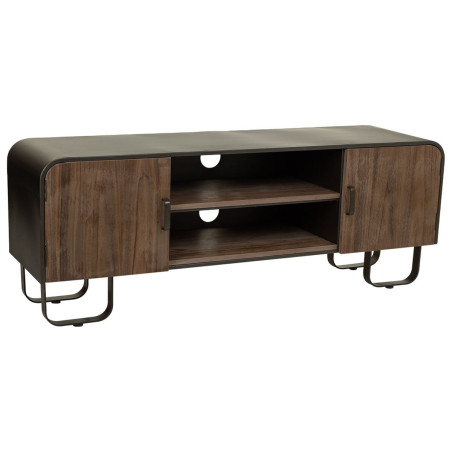 Cajonera multiusos Alexandra House Living Marrón Madera Hierro Chapa
