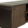 Cajonera multiusos Alexandra House Living Marrón Madera Hierro Chapa