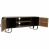 Cajonera multiusos Alexandra House Living Marrón Madera Hierro Chapa