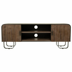 Cajonera multiusos Alexandra House Living Marrón Madera Hierro Chapa