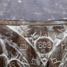 Mesa de Centro Alexandra House Living Gris Madera de mango 76 x 45 x 7