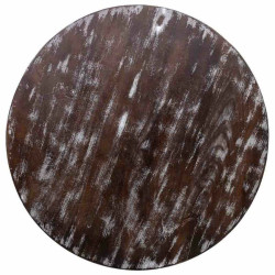 Mesa de Centro Alexandra House Living Gris Madera de mango 76 x 45 x 7
