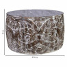 Mesa de Centro Alexandra House Living Gris Madera de mango 76 x 45 x 7
