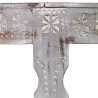 Mesa de Centro Alexandra House Living Blanco Madera de mango 80 x 41 x