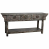 Recibidor con Cajones Alexandra House Living Azul Madera de mango 45 x