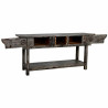 Recibidor con Cajones Alexandra House Living Azul Madera de mango 45 x