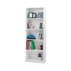 Librería Alexandra House Living Blanco Madera MDP 170 x 58 x 23 cm 5