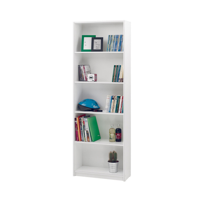 Librería Alexandra House Living Blanco Madera MDP 170 x 58 x 23 cm 5 Librería Alexandra House Living Blanco Madera MDP 170 x 58 x 23 cm 5