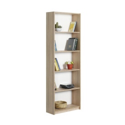 Librería Alexandra House Living Marrón Madera MDP 58 x 169 x 22 cm 5