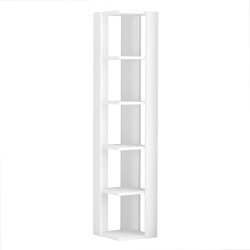 Estantería de Esquina Alexandra House Living Blanco Madera MDP 33 x 1