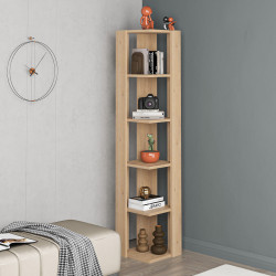 Estantería de Esquina Alexandra House Living Roble Madera MDP 33 x 16