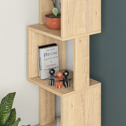 Estantería de Esquina Alexandra House Living Roble Madera MDP 35 x 16