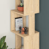 Estantería de Esquina Alexandra House Living Roble Madera MDP 35 x 16