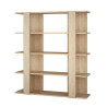 Librería Alexandra House Living Roble Madera MDP 110 x 122 x 29 cm 4