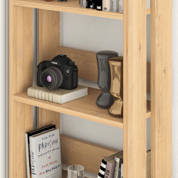 Librería Alexandra House Living Roble Madera MDP 57 x 155 x 25 cm 5 E
