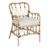 Sillón Natural Ratán 58 x 62 x 85 cm