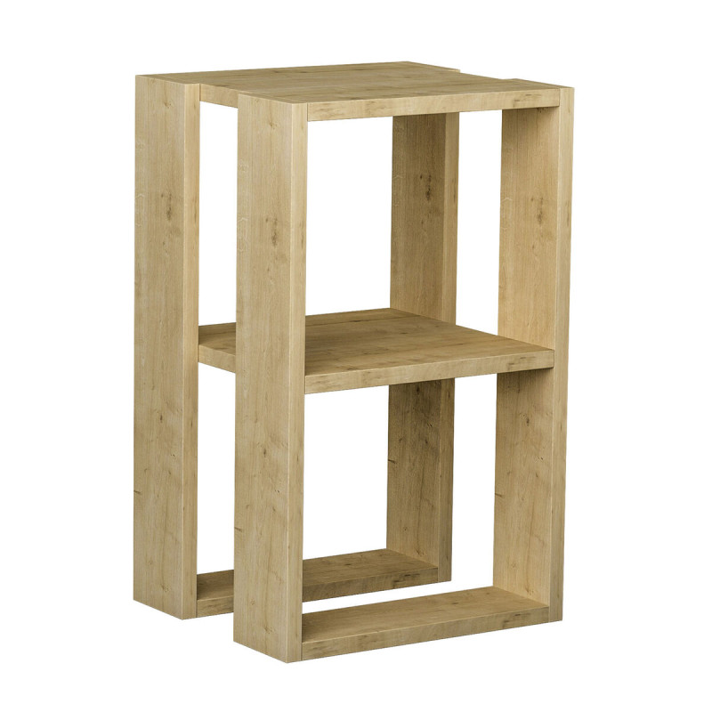 Mesa de Centro Alexandra House Living Roble Madera MDP 60 x 32 x 60 cm