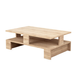 Mesa de Centro Alexandra House Living Roble Madera MDP 80 x 28 x 50 cm