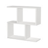 Estantería Alexandra House Living Blanco Madera MDP 60 x 60 x 19 cm