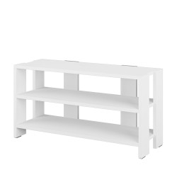Banco zapatero Alexandra House Living Blanco 84 x 44 x 29 cm 2 Estante
