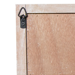 Perchero de Pared Alexandra House Living Amarillo Blanco Madera 60 x 1